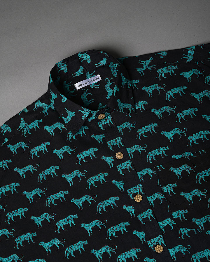 Exclusive Print full Sleeves Block Print Shirt(NDCOTFS05)
