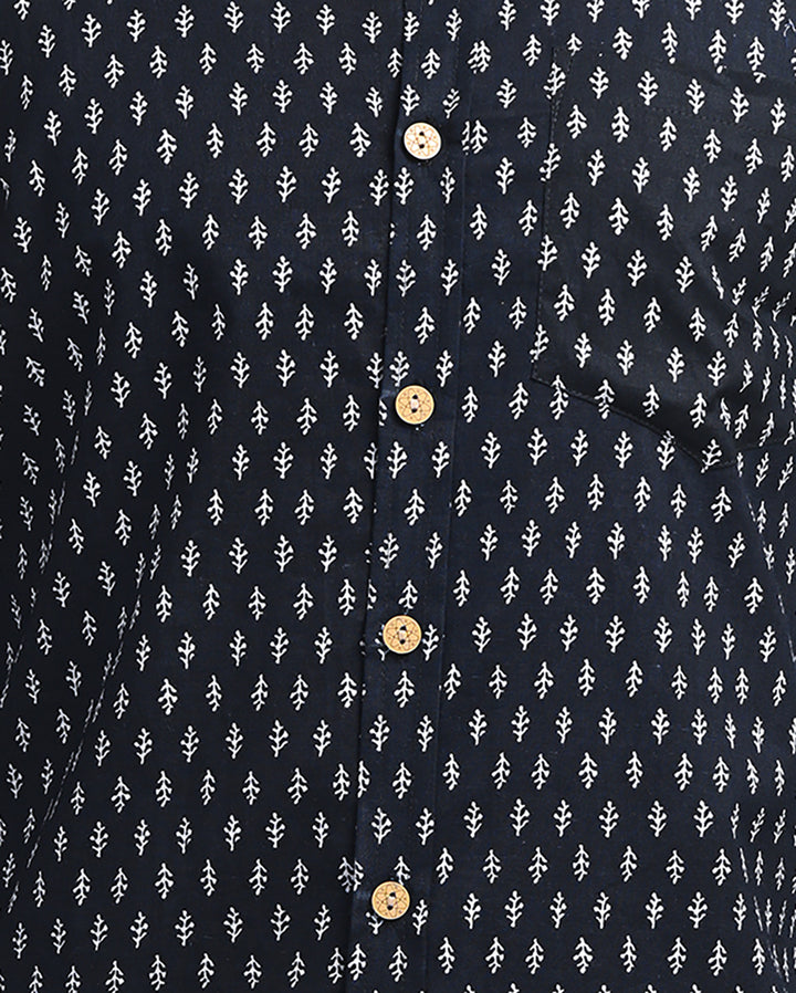 Exclusive Print full Sleeves Block Print Shirt(NDCOTFS21)