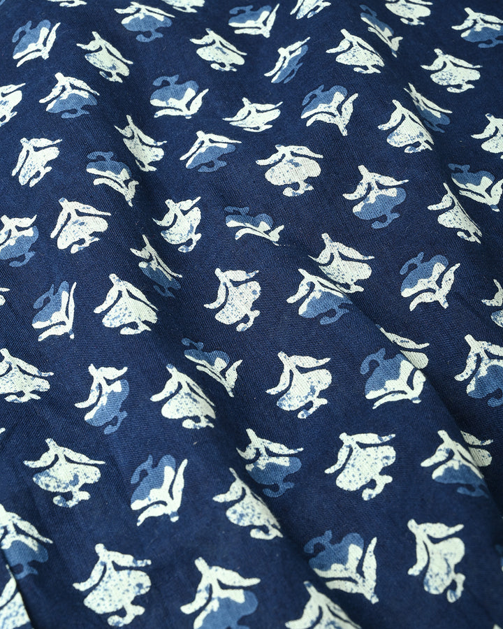 New Sanganeri premium Print full Sleeves Block Print Shirt(NDCOTFS14)